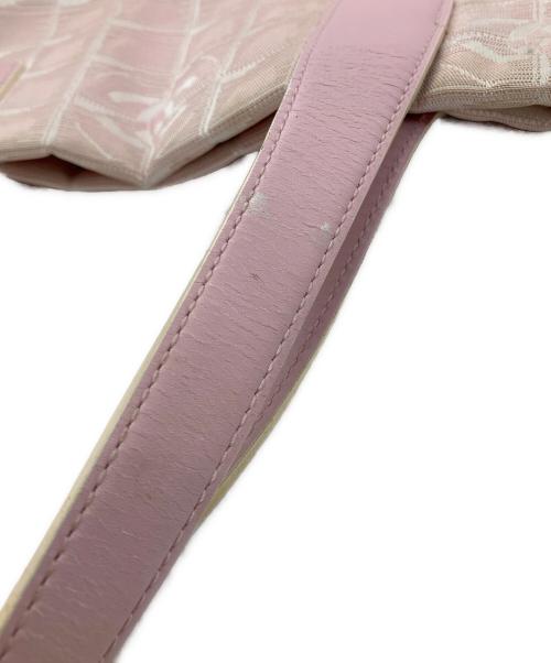 CHANEL（シャネル）CHANEL (シャネル) ニュートラベルライン トートバッグ ピンクの古着・服飾アイテム