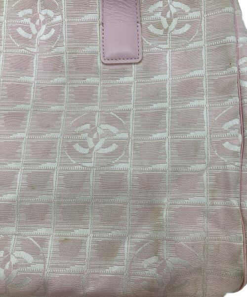 CHANEL（シャネル）CHANEL (シャネル) ニュートラベルライン トートバッグ ピンクの古着・服飾アイテム