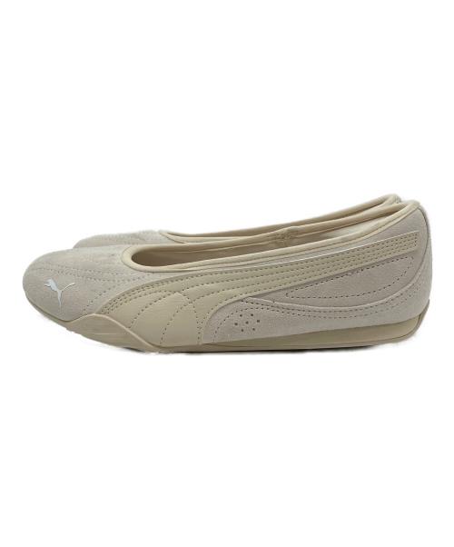 PUMA（プーマ）PUMA (プーマ) Catch Soleil Ballerina SD ベージュ サイズ:23.5の古着・服飾アイテム