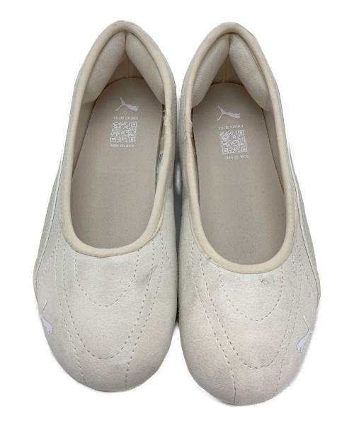 PUMA（プーマ）PUMA (プーマ) Catch Soleil Ballerina SD ベージュ サイズ:23.5の古着・服飾アイテム