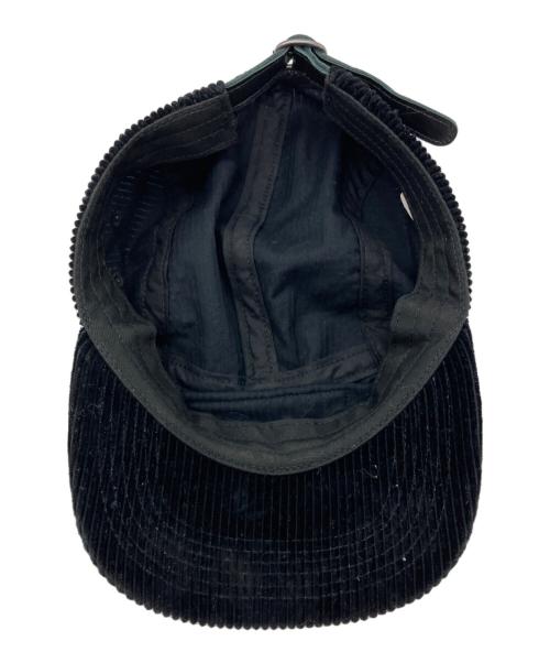 SUPREME（シュプリーム）Supreme (シュプリーム) FW24コーデュロイキャップ ブラックの古着・服飾アイテム