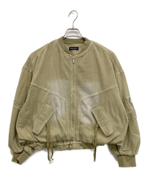 MAISON SPECIAL（メゾンスペシャル）MAISON SPECIAL (メゾンスペシャル) Washed MA-1 ベージュ サイズ:Ｆの古着・服飾アイテム