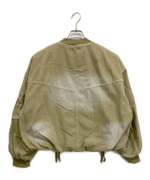MAISON SPECIAL（メゾンスペシャル）MAISON SPECIAL (メゾンスペシャル) Washed MA-1 ベージュ サイズ:Ｆの古着・服飾アイテム