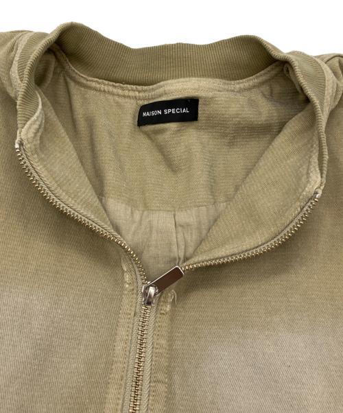MAISON SPECIAL（メゾンスペシャル）MAISON SPECIAL (メゾンスペシャル) Washed MA-1 ベージュ サイズ:Ｆの古着・服飾アイテム