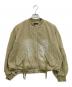 MAISON SPECIAL（メゾンスペシャル）の古着「Washed MA-1」｜ベージュ