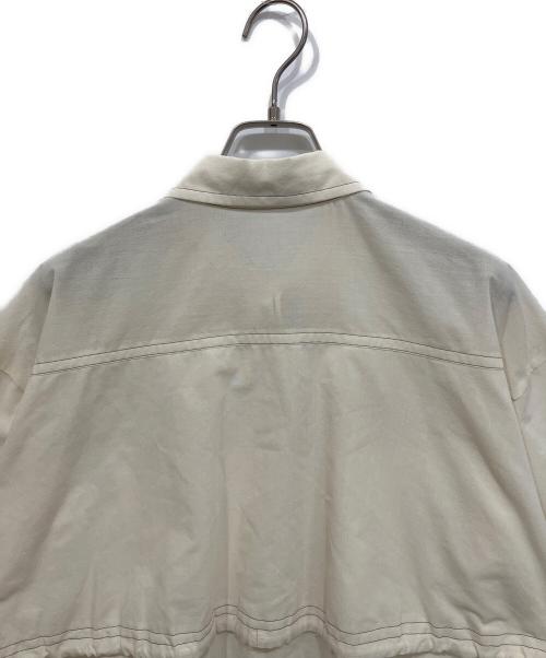 MAISON SPECIAL（メゾンスペシャル）MAISON SPECIAL (メゾンスペシャル) Color Stitch Short Shirt アイボリー サイズ:FREEの古着・服飾アイテム