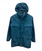 WOOLRICHウールリッチ）の古着「90S ライナー付きダック地マウンテンパーカージャケット」｜ブルー