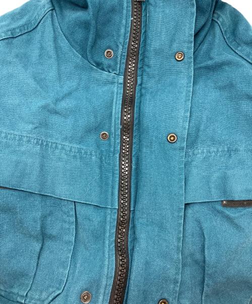 WOOLRICH（ウールリッチ）WOOLRICH (ウールリッチ) 90S ライナー付きダック地マウンテンパーカージャケット ブルー サイズ:Sの古着・服飾アイテム