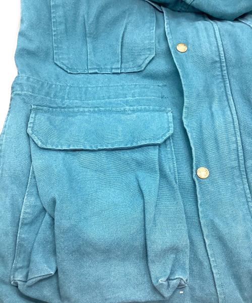 WOOLRICH（ウールリッチ）WOOLRICH (ウールリッチ) 90S ライナー付きダック地マウンテンパーカージャケット ブルー サイズ:Sの古着・服飾アイテム