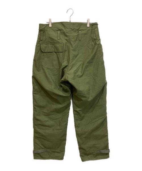 ALPHA（アルファ）ALPHA (アルファ) DECK TROUSERS オリーブ サイズ:Ｍの古着・服飾アイテム