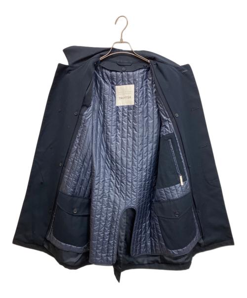 MACKINTOSH PHILOSOPHY（マッキントッシュ フィロソフィー）MACKINTOSH PHILOSOPHY (マッキントッシュ フィロソフィー) TROTTER GATWICK 中綿ライナー付ステンカラーコート ネイビー サイズ:Lの古着・服飾アイテム