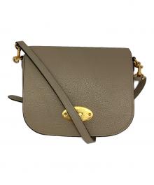 MULBERRY（マルベリー）の古着「Small Darley Satchel ミニショルダーバッグ」｜ベージュ
