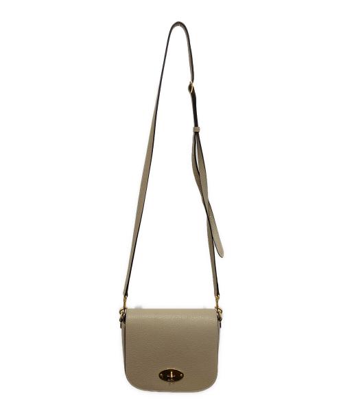 MULBERRY（マルベリー）MULBERRY (マルベリー) Small Darley Satchel ミニショルダーバッグ ベージュの古着・服飾アイテム