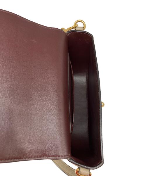 MULBERRY（マルベリー）MULBERRY (マルベリー) Small Darley Satchel ミニショルダーバッグ ベージュの古着・服飾アイテム