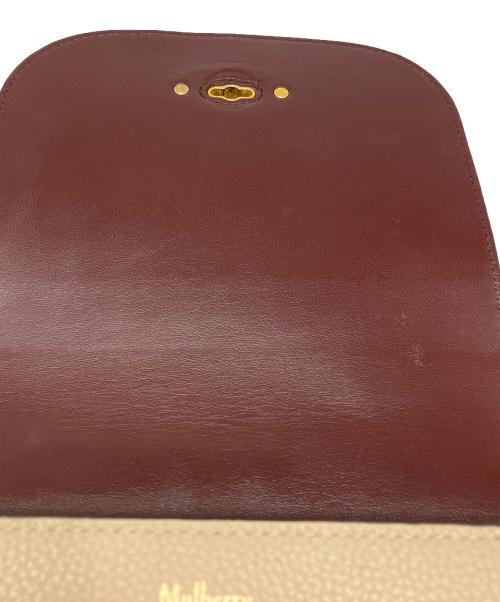 MULBERRY（マルベリー）MULBERRY (マルベリー) Small Darley Satchel ミニショルダーバッグ ベージュの古着・服飾アイテム