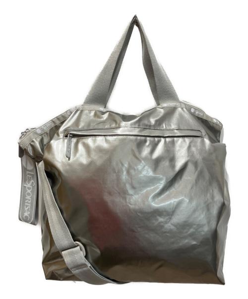 LeSportsac（レスポートサック）LeSportsac (レスポートサック) ひとりっぷ (ヒトリップ) GOOD DAY TOTE ヒトリップリュウセイ 2WAYバッグ シルバーの古着・服飾アイテム