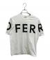 Ferragamo（フェラガモ）の古着「ビッグロゴTEE」｜ホワイト×ブラック