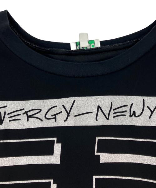 KENZO（ケンゾー）KENZO (ケンゾー) 落書きカットソーワンピース ブラック サイズ:Sの古着・服飾アイテム