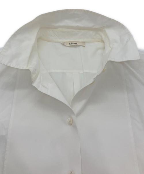 CELINE（セリーヌ）CELINE (セリーヌ) 長袖シャツ ホワイト サイズ:36の古着・服飾アイテム
