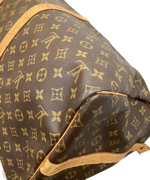 LOUIS VUITTON（ルイ ヴィトン）LOUIS VUITTON (ルイ ヴィトン) キーポル・バンドリエール55 ボストンバッグ ブラウンの古着・服飾アイテム