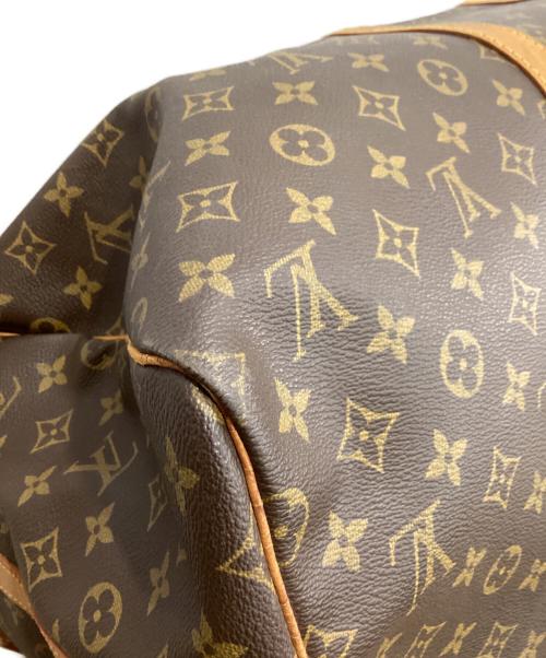 LOUIS VUITTON（ルイ ヴィトン）LOUIS VUITTON (ルイ ヴィトン) キーポル・バンドリエール55 ボストンバッグ ブラウンの古着・服飾アイテム