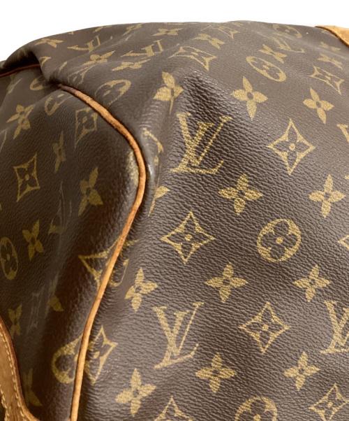 LOUIS VUITTON（ルイ ヴィトン）LOUIS VUITTON (ルイ ヴィトン) キーポル・バンドリエール55 ボストンバッグ ブラウンの古着・服飾アイテム