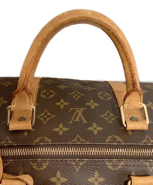 LOUIS VUITTON（ルイ ヴィトン）LOUIS VUITTON (ルイ ヴィトン) キーポル・バンドリエール55 ボストンバッグ ブラウンの古着・服飾アイテム