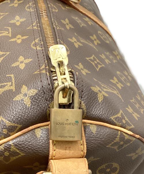 LOUIS VUITTON（ルイ ヴィトン）LOUIS VUITTON (ルイ ヴィトン) キーポル・バンドリエール55 ボストンバッグ ブラウンの古着・服飾アイテム