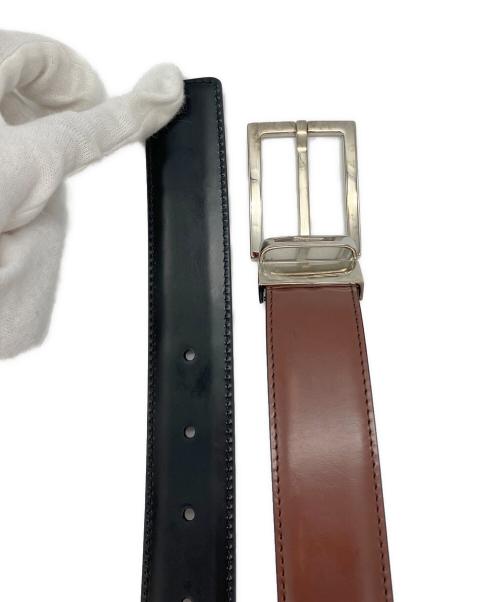Salvatore Ferragamo（サルヴァトーレ フェラガモ）Salvatore Ferragamo (サルヴァトーレ フェラガモ) レザーベルト ブラウンの古着・服飾アイテム