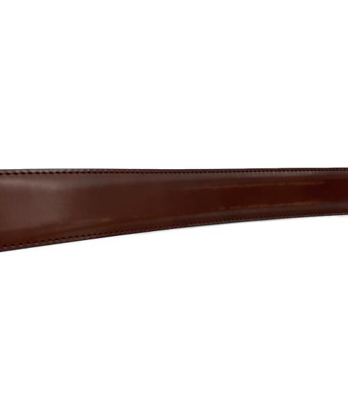 Salvatore Ferragamo（サルヴァトーレ フェラガモ）Salvatore Ferragamo (サルヴァトーレ フェラガモ) レザーベルト ブラウンの古着・服飾アイテム