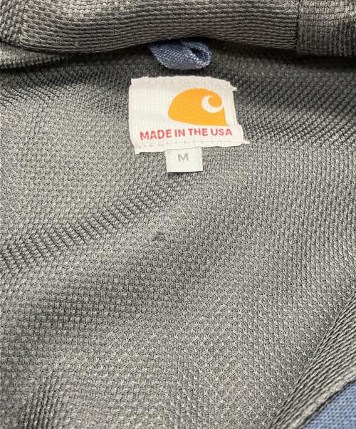 CarHartt（カーハート）CarHartt (カーハート) 企業ロゴアクティブジャケット ネイビー サイズ:Mの古着・服飾アイテム