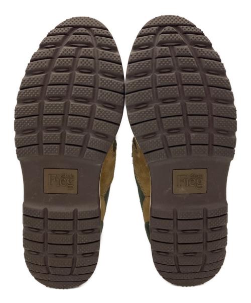 CLARKS（クラークス）CLARKS (クラークス) KITH Ronnie Fieg (キスロニーフィグ) 8thストリート サンダーランド スエードシューズ ブラウン×グリーン サイズ:26.5の古着・服飾アイテム