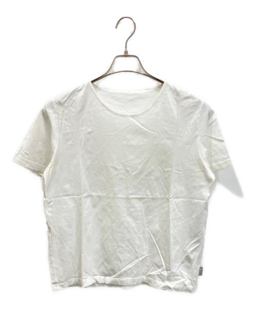 HERMES（エルメス）HERMES (エルメス) プレーンTEE ホワイト サイズ:ＸＬの古着・服飾アイテム