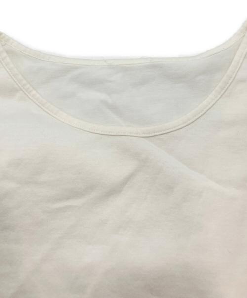 HERMES（エルメス）HERMES (エルメス) プレーンTEE ホワイト サイズ:ＸＬの古着・服飾アイテム