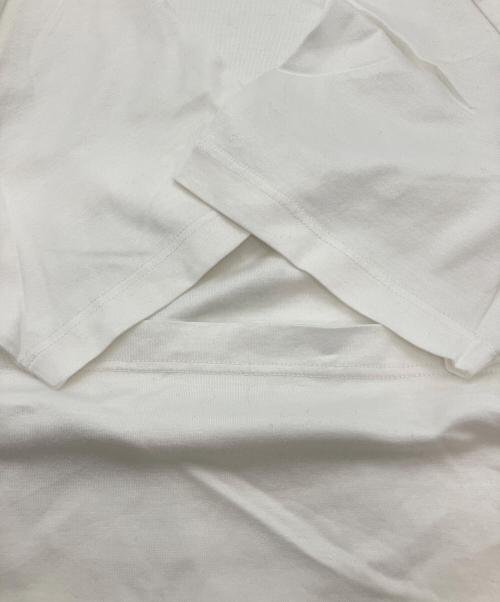 HERMES（エルメス）HERMES (エルメス) プレーンTEE ホワイト サイズ:ＸＬの古着・服飾アイテム
