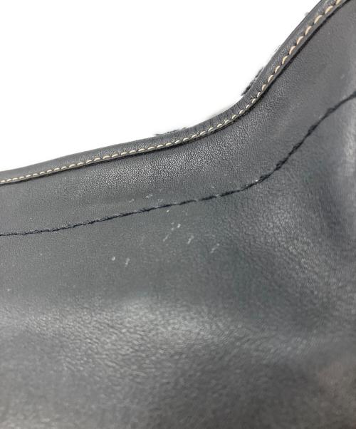 COACH（コーチ）COACH (コーチ) レザー ワンショルダーバッグ ブラックの古着・服飾アイテム