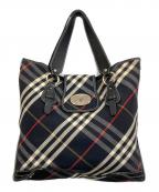 BURBERRY BLUE LABELバーバリー ブルー レーベル）の古着「バッグ」｜ブラック