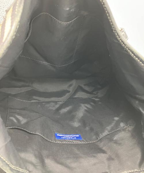 BURBERRY BLUE LABEL（バーバリー ブルー レーベル）BURBERRY BLUE LABEL (バーバリー ブルー レーベル) バッグ ブラックの古着・服飾アイテム