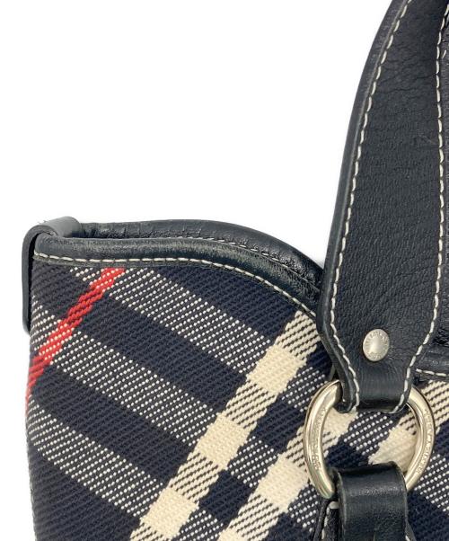 BURBERRY BLUE LABEL（バーバリー ブルー レーベル）BURBERRY BLUE LABEL (バーバリー ブルー レーベル) バッグ ブラックの古着・服飾アイテム