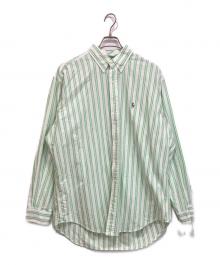 RALPH LAUREN（ラルフローレン）の古着「90S BLAKEボタンダウンシャツ」｜グリーン