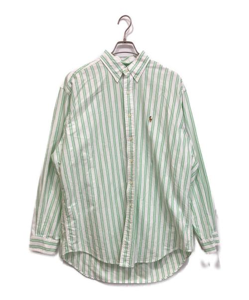 RALPH LAUREN（ラルフローレン）RALPH LAUREN (ラルフローレン) 90S BLAKEボタンダウンシャツ グリーン サイズ:Lの古着・服飾アイテム