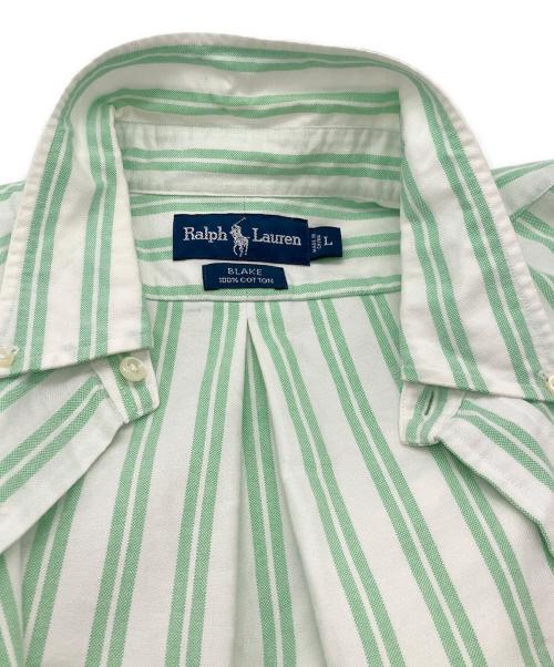 RALPH LAUREN（ラルフローレン）RALPH LAUREN (ラルフローレン) 90S BLAKEボタンダウンシャツ グリーン サイズ:Lの古着・服飾アイテム
