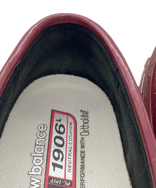 NEW BALANCE（ニューバランス）NEW BALANCE (ニューバランス) ローファータイプ スニーカー レッド サイズ:25の古着・服飾アイテム