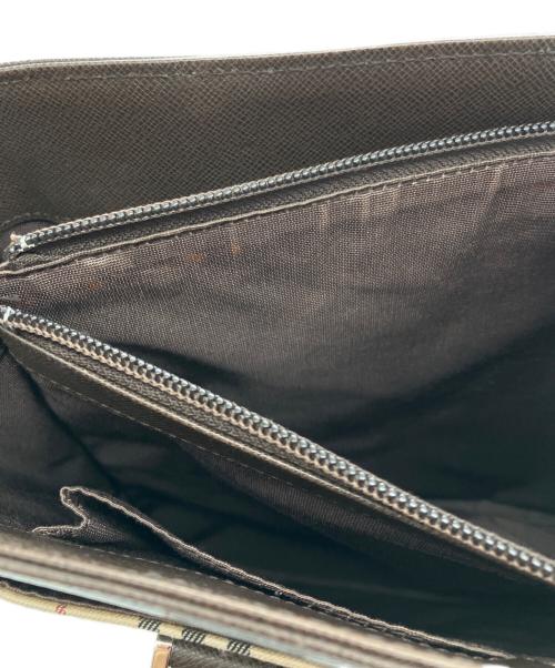 BURBERRY（バーバリー）BURBERRY (バーバリー) ノバチェックトートバッグ ベージュ×ブラウンの古着・服飾アイテム