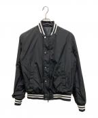 BALMAINバルマン）の古着「BH1 NYLON BOMBER JACKET ボンバージャケット」｜ブラック