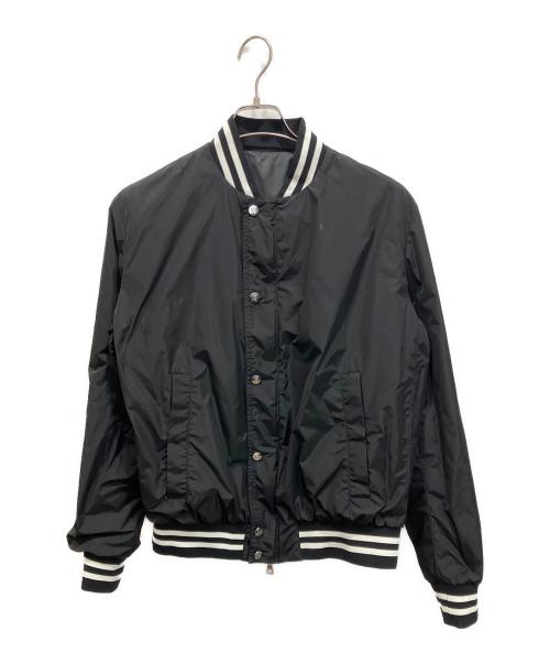BALMAIN（バルマン）BALMAIN (バルマン) BH1 NYLON BOMBER JACKET ボンバージャケット ブラック サイズ:48の古着・服飾アイテム