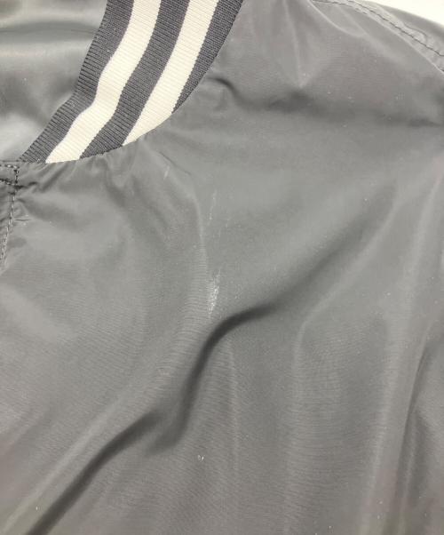 BALMAIN（バルマン）BALMAIN (バルマン) BH1 NYLON BOMBER JACKET ボンバージャケット ブラック サイズ:48の古着・服飾アイテム