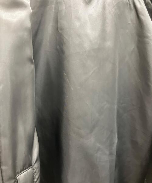 BALMAIN（バルマン）BALMAIN (バルマン) BH1 NYLON BOMBER JACKET ボンバージャケット ブラック サイズ:48の古着・服飾アイテム