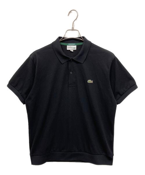 LACOSTE（ラコステ）LACOSTE (ラコステ) EXCLUSIVE EDITION ポロシャツ ブラック サイズ:Mの古着・服飾アイテム
