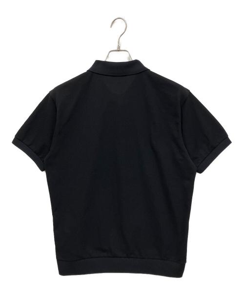 LACOSTE（ラコステ）LACOSTE (ラコステ) EXCLUSIVE EDITION ポロシャツ ブラック サイズ:Mの古着・服飾アイテム